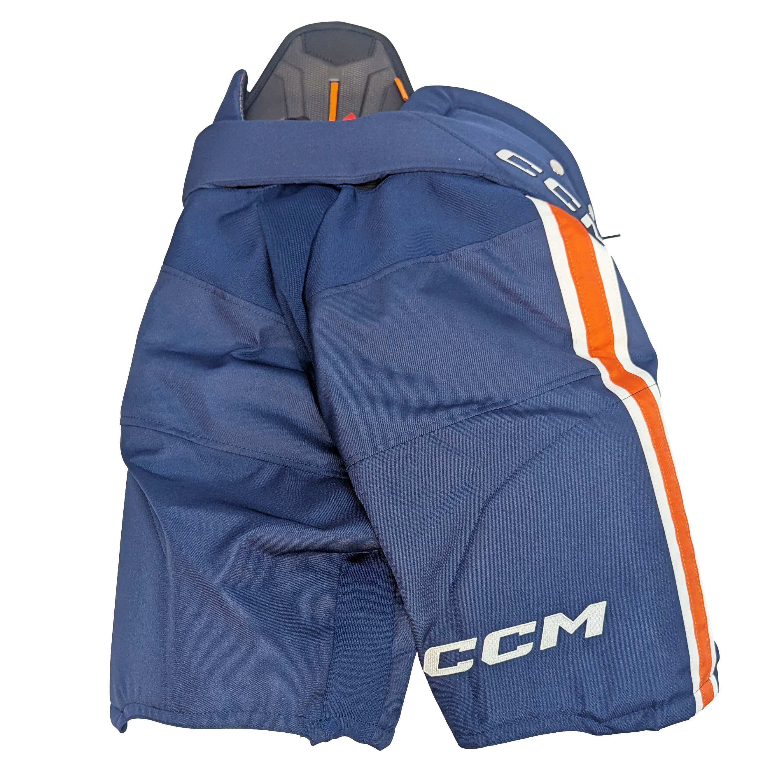 CCM HPTK - Pantalon de hockey WHL Pro Stock (bleu marine/orange/blanc)